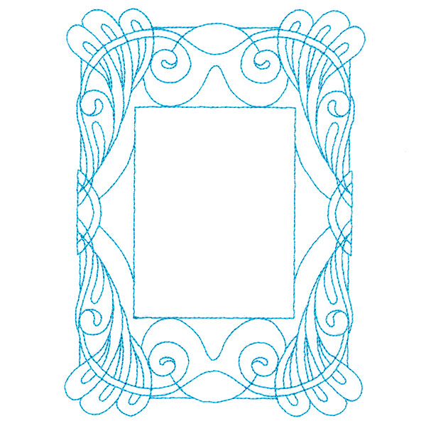 Decorative Quilting Backdrop Rectangle 2 (Double Run)