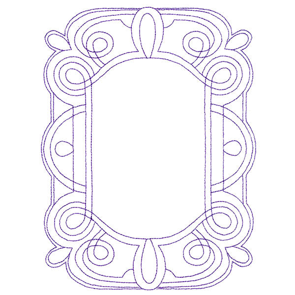 Decorative Quilting Backdrop Rectangle 3 (Double Run)