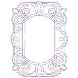 Decorative Quilting Backdrop Rectangle 3 (Double Run)