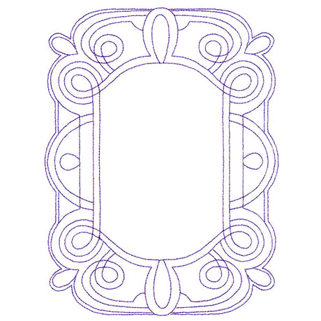 Decorative Quilting Backdrop Rectangle 3 (Double Run)