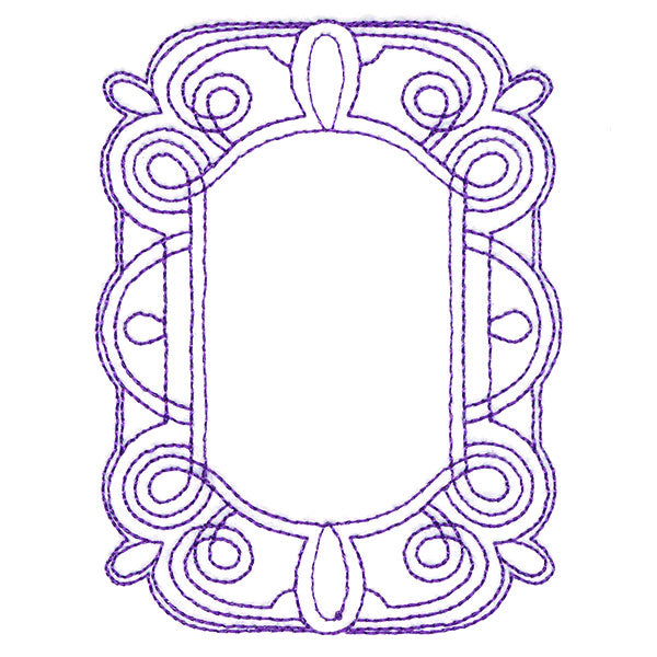 Decorative Quilting Backdrop Rectangle 3 (Double Run)