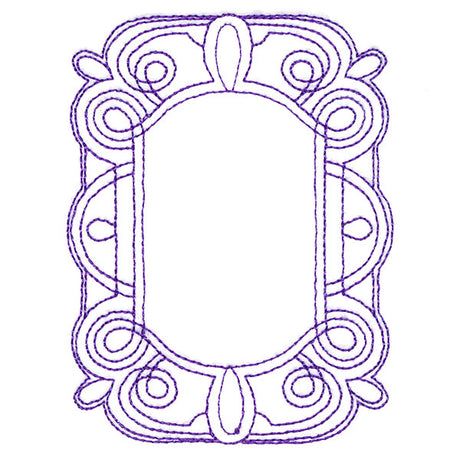 Decorative Quilting Backdrop Rectangle 3 (Double Run)