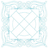 Decorative Quilting Backdrop Square 1 (Double Run)