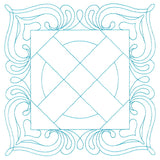 Decorative Quilting Backdrop Square 1 (Double Run)