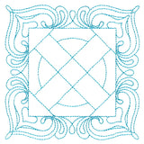 Decorative Quilting Backdrop Square 1 (Double Run)