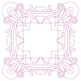 Decorative Quilting Backdrop Square 3 (Double Run)