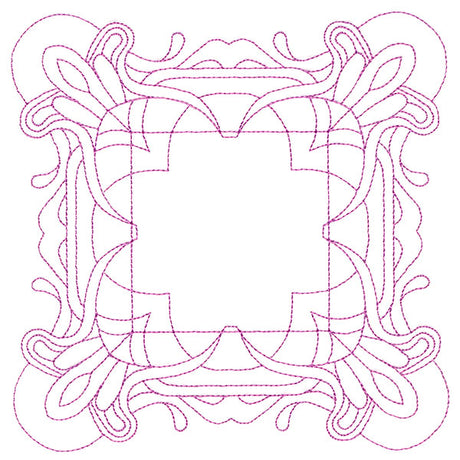 Decorative Quilting Backdrop Square 3 (Double Run)