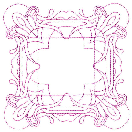 Decorative Quilting Backdrop Square 3 (Double Run)