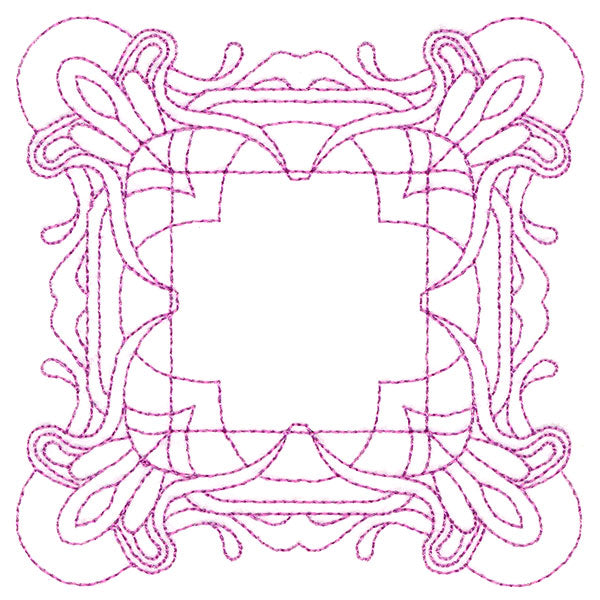 Decorative Quilting Backdrop Square 3 (Double Run)