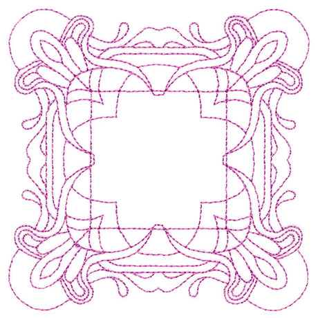 Decorative Quilting Backdrop Square 3 (Double Run)