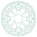 Decorative Quilting Backdrop Circle 1 (Double Run)