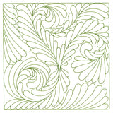 Playful Textures Quilting - Dancing Feathers (Double Run)