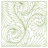 Playful Textures Quilting - Dancing Feathers (Double Run)