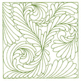 Playful Textures Quilting - Dancing Feathers (Double Run)