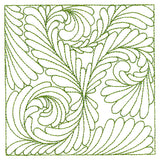 Playful Textures Quilting - Dancing Feathers (Double Run)