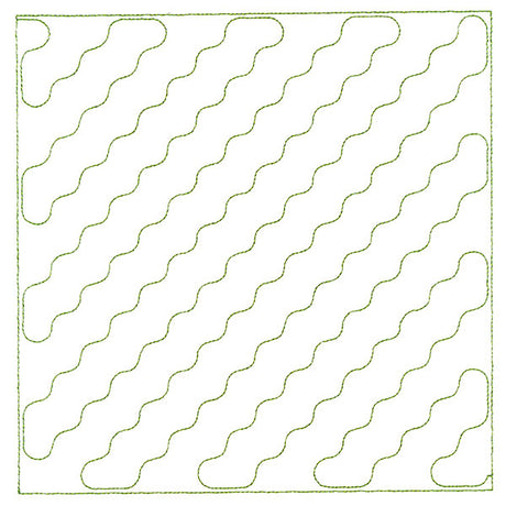 Playful Textures Quilting - Diagonal Stripes (Double Run)