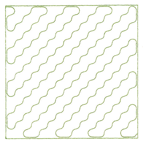 Playful Textures Quilting - Diagonal Stripes (Double Run)