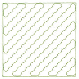 Playful Textures Quilting - Diagonal Stripes (Double Run)