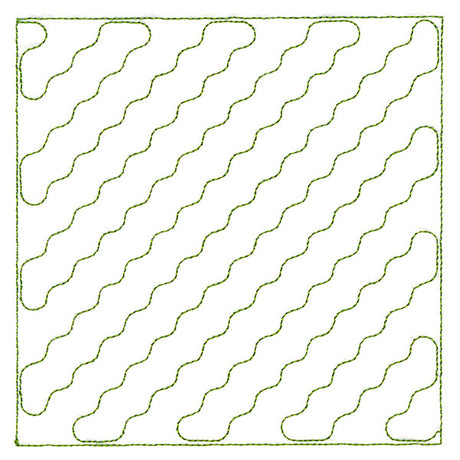 Playful Textures Quilting - Diagonal Stripes (Double Run)