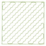 Playful Textures Quilting - Diagonal Stripes (Double Run)