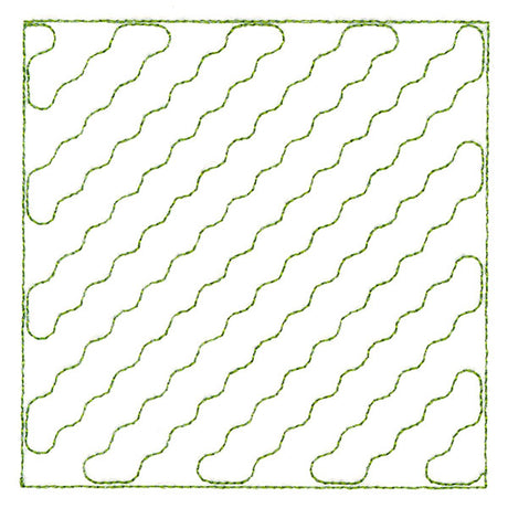 Playful Textures Quilting - Diagonal Stripes (Double Run)