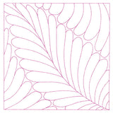 Playful Textures Quilting - Feathers (Double Run)