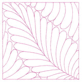 Playful Textures Quilting - Feathers (Double Run)