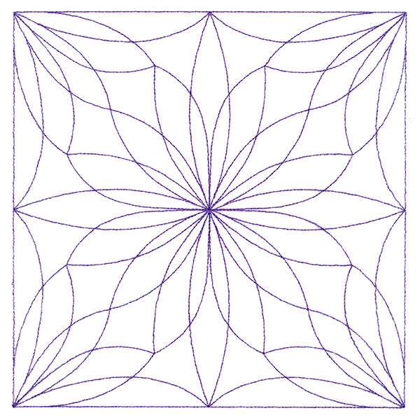 Playful Textures Quilting - Kaleidoscope (Double Run)