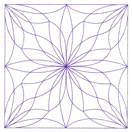 Playful Textures Quilting - Kaleidoscope (Double Run)