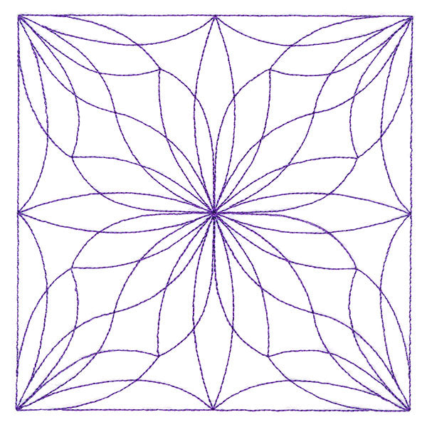 Playful Textures Quilting - Kaleidoscope (Double Run)