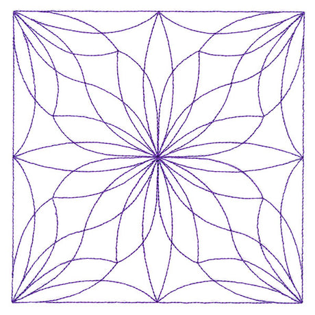 Playful Textures Quilting - Kaleidoscope (Double Run)