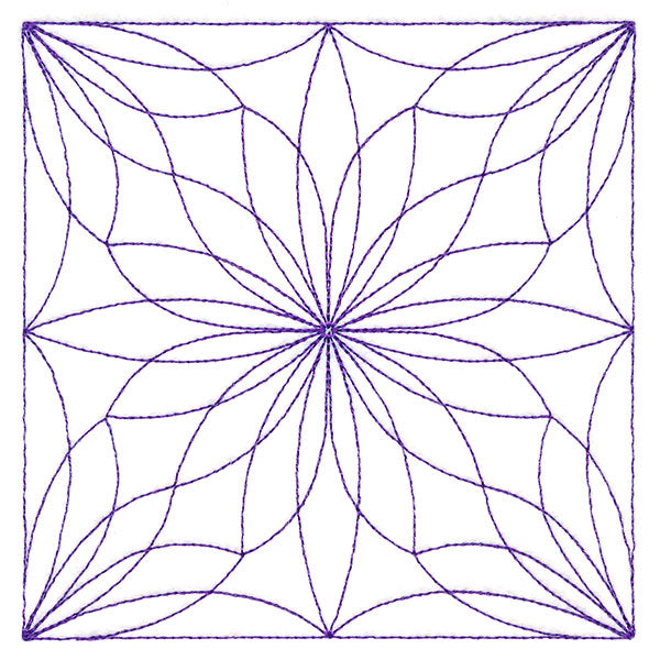 Playful Textures Quilting - Kaleidoscope (Double Run)