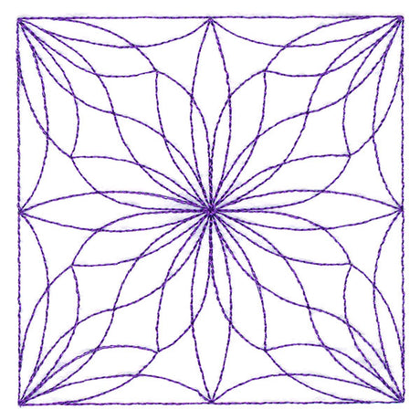 Playful Textures Quilting - Kaleidoscope (Double Run)