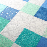 Nature's Textures - Swallows (Edge-to-Edge Quilting)