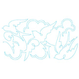 Nature's Textures - Swallows (Edge-to-Edge Quilting)