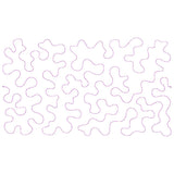 Nature's Textures - Coral (Edge-to-Edge Quilting)