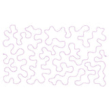 Nature's Textures - Coral (Edge-to-Edge Quilting)