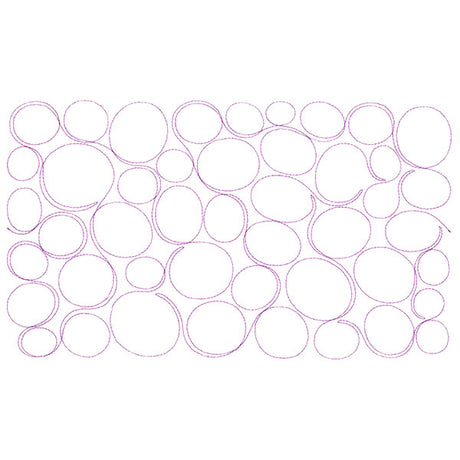 Nature's Textures - Pebbles (Edge-to-Edge Quilting)