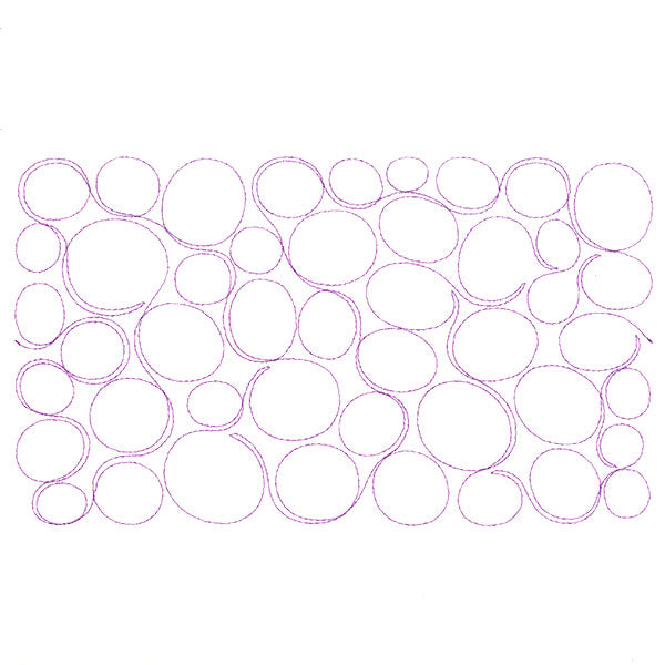 Nature's Textures - Pebbles (Edge-to-Edge Quilting)