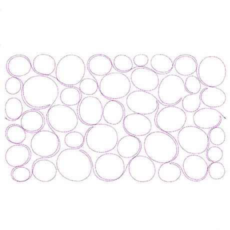 Nature's Textures - Pebbles (Edge-to-Edge Quilting)