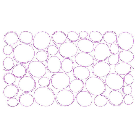 Nature's Textures - Pebbles (Edge-to-Edge Quilting)