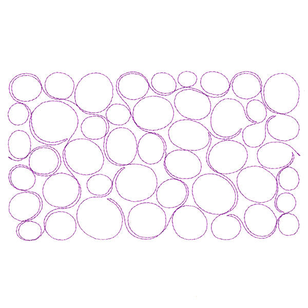 Nature's Textures - Pebbles (Edge-to-Edge Quilting)