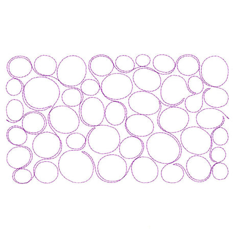 Nature's Textures - Pebbles (Edge-to-Edge Quilting)