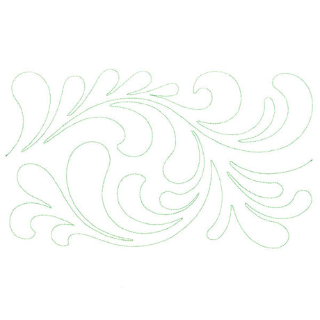 Nature's Textures - Feathers (Edge-to-Edge Quilting)