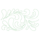 Nature's Textures - Feathers (Edge-to-Edge Quilting)