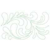 Nature's Textures - Feathers (Edge-to-Edge Quilting)