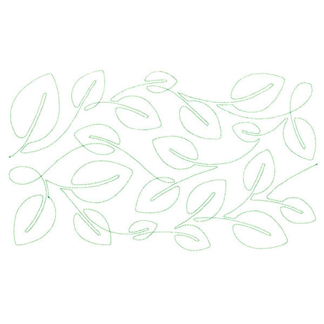 Nature's Textures - Leaves (Edge-to-Edge Quilting)