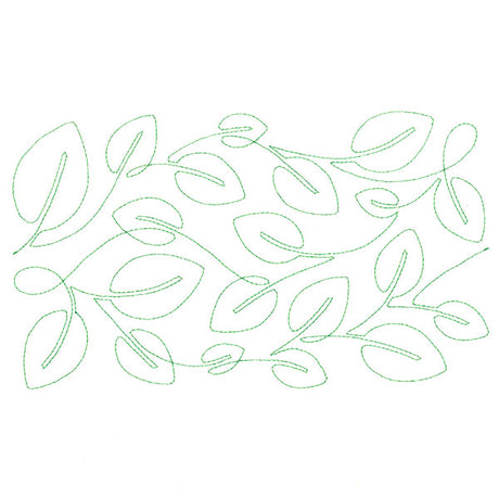 Nature's Textures - Leaves (Edge-to-Edge Quilting)