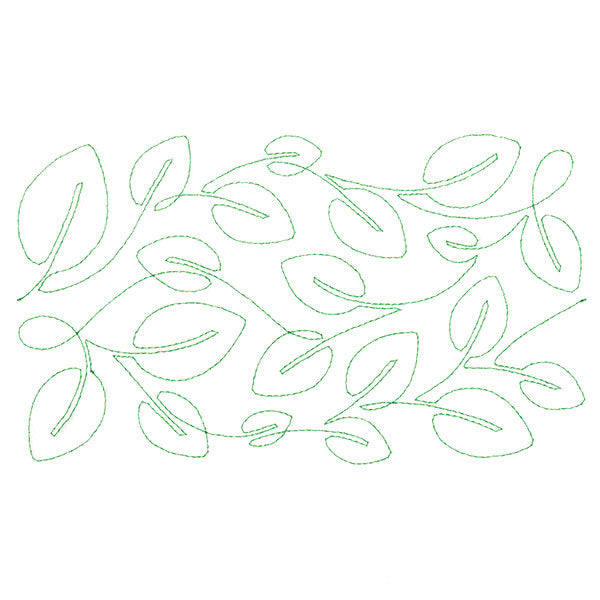 Nature's Textures - Leaves (Edge-to-Edge Quilting)