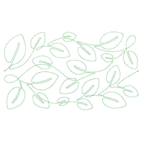 Nature's Textures - Leaves (Edge-to-Edge Quilting)